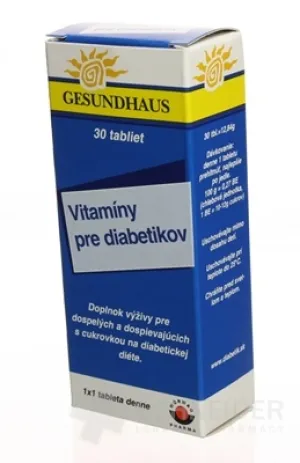 Vitamíny pre diabetikov 30 tbl.