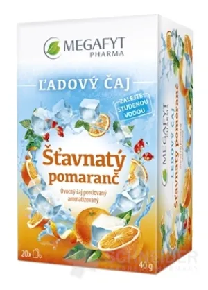 MEGAFYT Ľadový čaj Šťavnatý pomaranč
