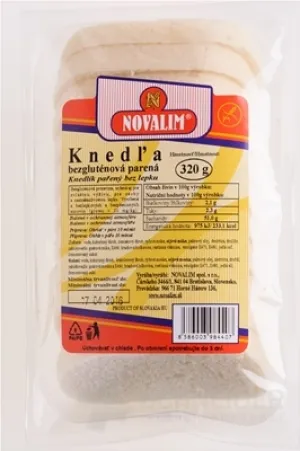 Knedľa - bezgluténová parená