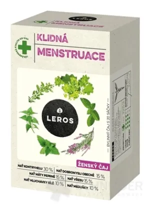 LEROS POKOJNÁ MENŠTRUÁCIA 20x1,5g