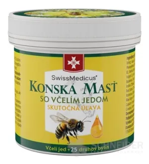 SwissMedicus KONSKÁ MASŤ SO VČELÍM JEDOM