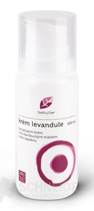 Bebutter krém levanduľa