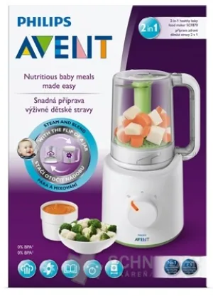 AVENT Parný HRNIEC A MIXER 2v1