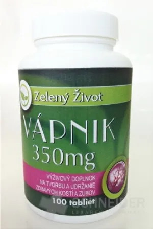 Zelený Život VÁPNIK 350 mg