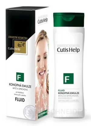 CutisHelp FLUID konopná umývacia emulzia - nová