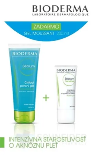 BIODERMA Sébium Sensitive + Moussant BALÍK