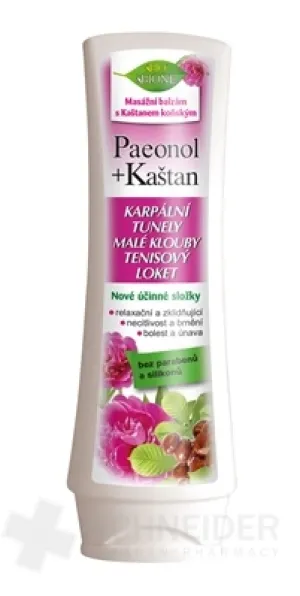 BC BIO Masážny balzam Paeonol + Pagaštan