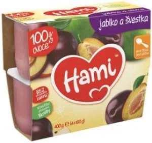 Hami ovocný príkrm 100% ovocie Jablko a slivka