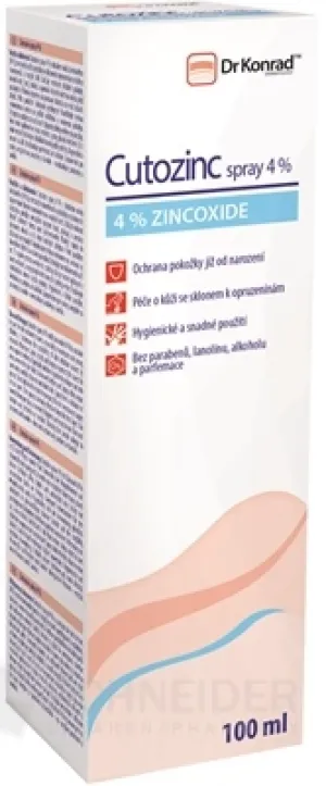 Dr Konrad Cutozinc spray 4%