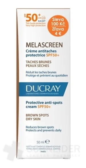 DUCRAY MELASCREEN Ochranný krém SPF50+ (Zľava)