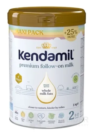 KENDAMIL Premium 2 HMO+ (XXL Maxi pack-dúhové)