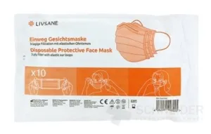 LIVSANE Ochranná maska na jedno použitie