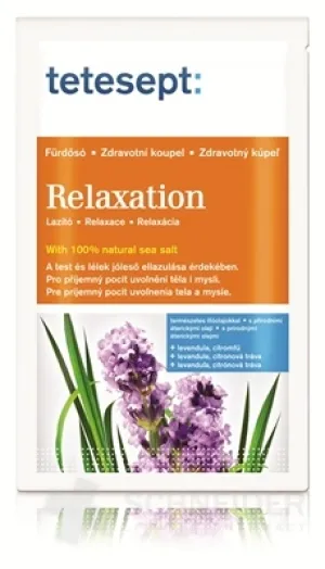 tetesept Kúpeľ s morskou soľou - Relaxácia