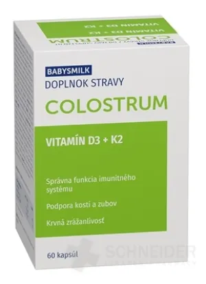 BABYSMILK COLOSTRUM + VITAMÍN D3 + K2