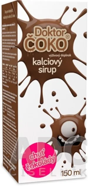 Doktor ČOKO kalciový sirup 150 ml