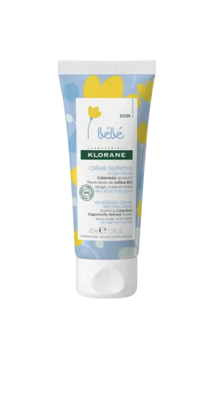 Klorane Bebe výživný krém s cold cream 125ml