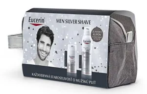 Eucerin Men gél na holenie 150ml + balzam po holení 75ml