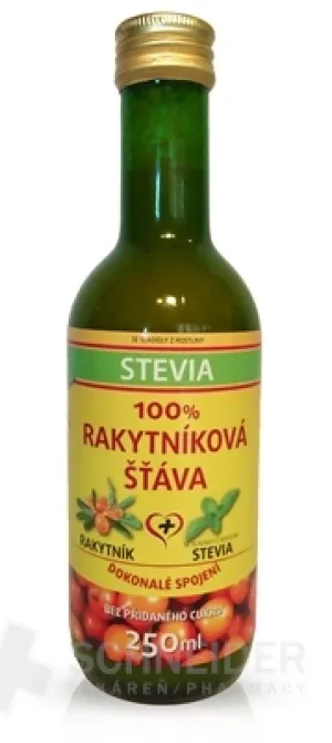 NATUSWEET STEVIA Rakytníková šťava