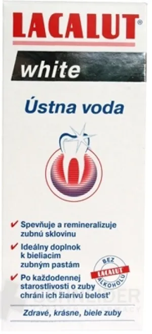 LACALUT WHITE ÚSTNA VODA