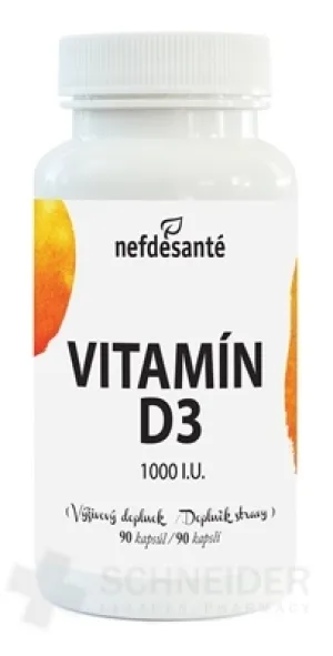 nefdesanté VITAMÍN D3 1000 I.U.