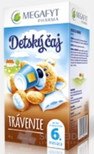 MEGAFYT Detský čaj TRÁVENIE