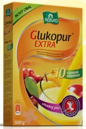 Glukopur (hroznový cukor) EXTRA +10 vitamínov