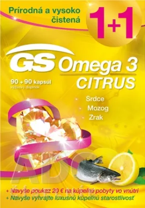 GS Omega 3 citrus cps. 90 + 90