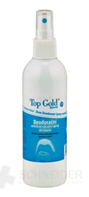 TOP GOLD Deo sprej do obuvi (na nohy)