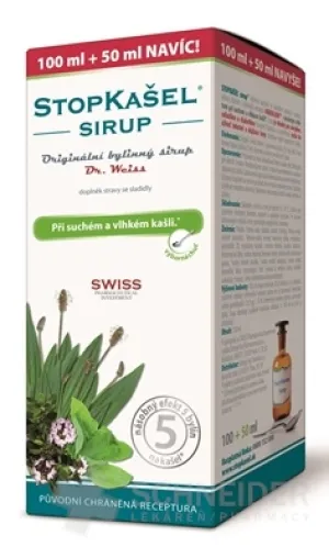 STOPKAŠEĽ SIRUP - Dr.Weiss