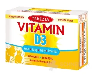 TEREZIA Vitamín D3 1000 IU (cps 1x30 ks)