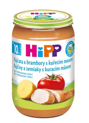 HiPP BIO Rajčiny a zemiaky s kuracím mäsom