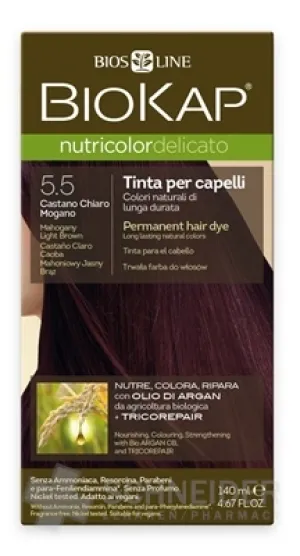 BIOKAP nutricolor delicato Farba na vlasy 5.50