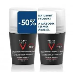 Vichy Homme Deo roll-on men 72h DUO 2x50ml