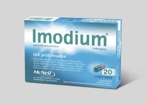 IMODIUM® 2mg tvrdé kapsuly, 20 tvrdých kapsúl
