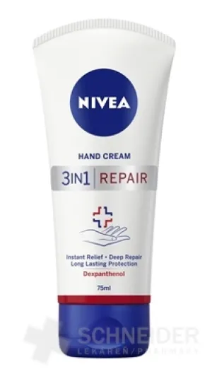 NIVEA Regeneračný krém na ruky REPAIR 3v1
