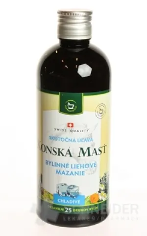 KONSKÁ MASŤ BYLINNÉ LIEHOVÉ MAZANIE