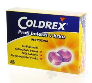 COLDREX proti bolesti v krku ostružina