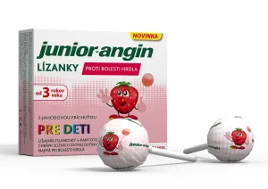 Junior Angin lízanky proti bolesti hrdla 8ks