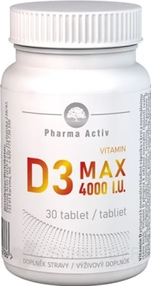 Pharma Activ Vitamin D3 MAX 4000 I.U.