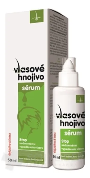 Vlasové hnojivo sérum