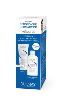 Ducray Kelual DS šampón + Kelual DS penivý gél