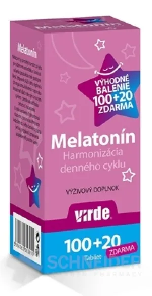VIRDE Melatonín VÝHODNÉ BALENIE