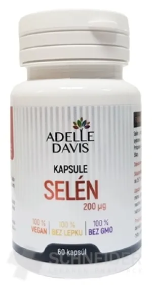ADELLE DAVIS SELÉN 200 mcg