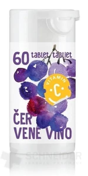 RAPETO C Vitamín 200 mg - príchuť červené víno