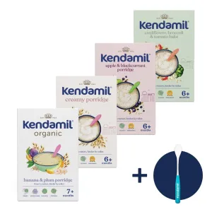 Kendamil Variácie 4 kaší, BIO a zeleninová