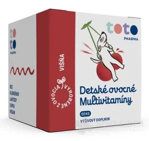 TOTO Detské ovocné Multivitamíny