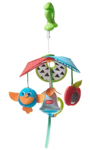 Tiny Love Kompaktný kolotoč na zavesenie - Pack &amp;Go - Zábava na lúke, 0m+