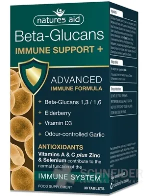 Natures Aid Beta-Glucans Immune Support+