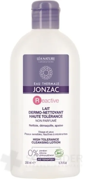 JONZAC Reactive ODLIČOVACIE MLIEKO BIO