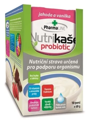 Nutrikaša probiotic - s jahodami a vanilkou BOX